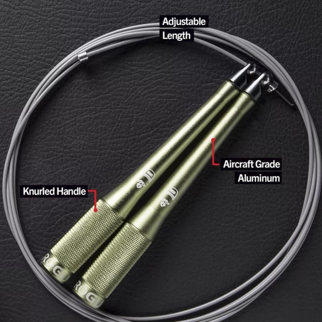 Imagem 3 do produto Corda de Pular Rogue Sr-2 Josh Bridges Speed Rope 3.0 - 3 metros