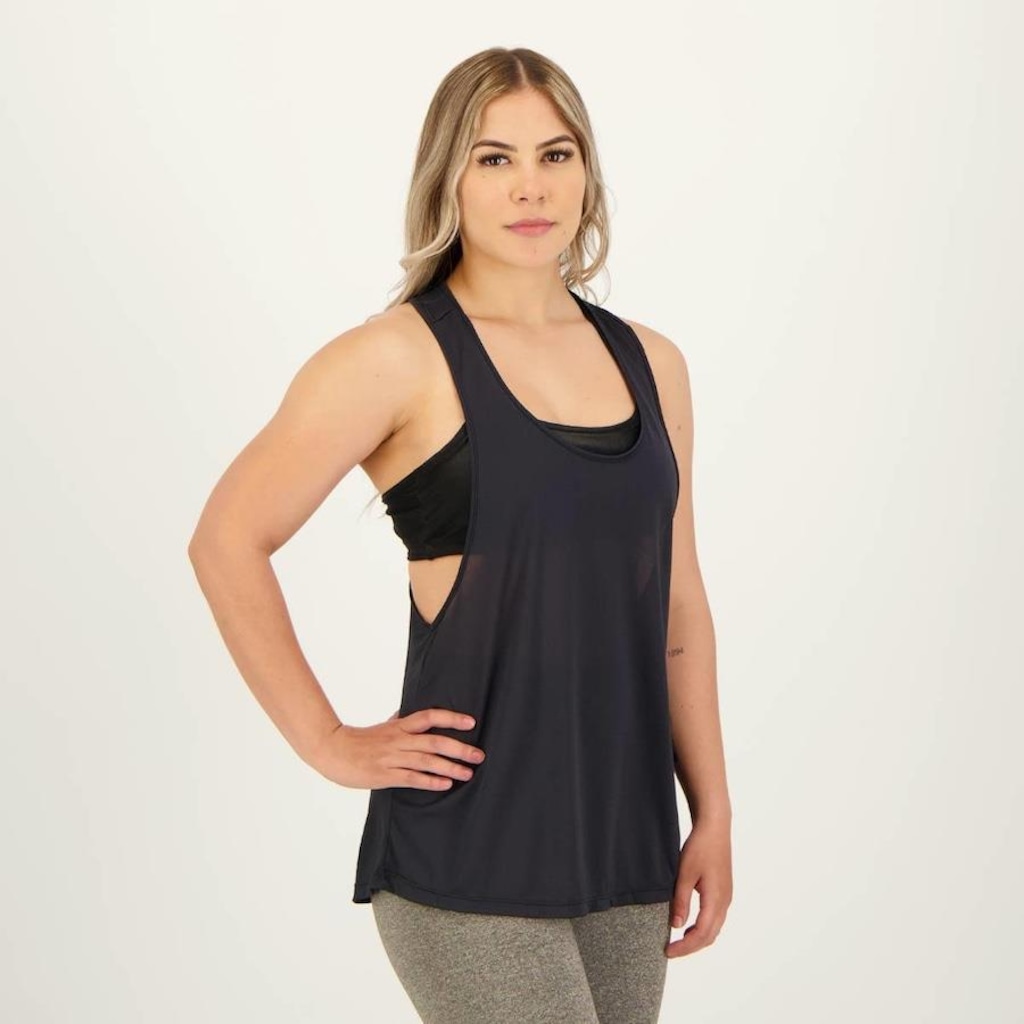 Imagem 2 do produto Camiseta Regata Selene Cavada - Feminina
