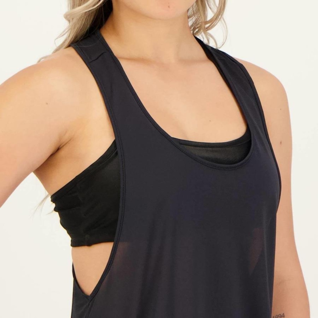 Imagem 4 do produto Camiseta Regata Selene Cavada - Feminina