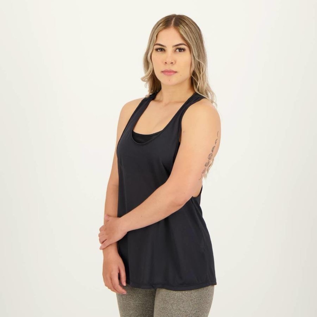 Imagem 5 do produto Camiseta Regata Selene Cavada - Feminina