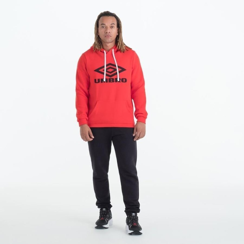 Imagem 2 do produto Blusão com Capuz Umbro D.Essential C/Felpa - Masculino