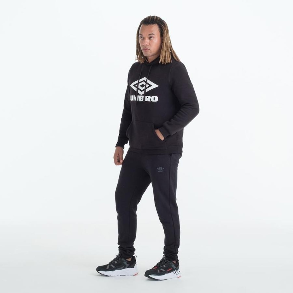 Imagem 2 do produto Blusão com Capuz Umbro D.Essential C/Felpa - Masculino