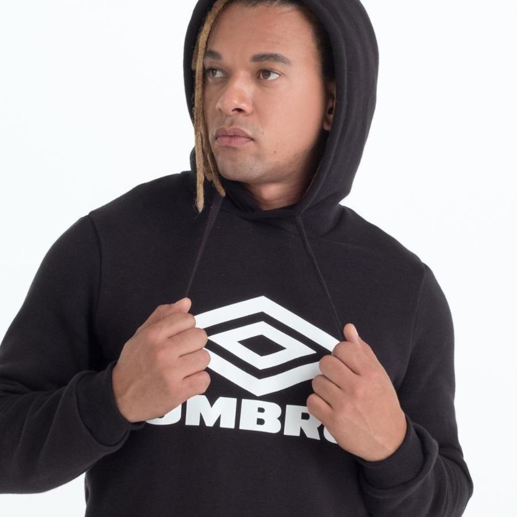 Imagem 3 do produto Blusão com Capuz Umbro D.Essential C/Felpa - Masculino