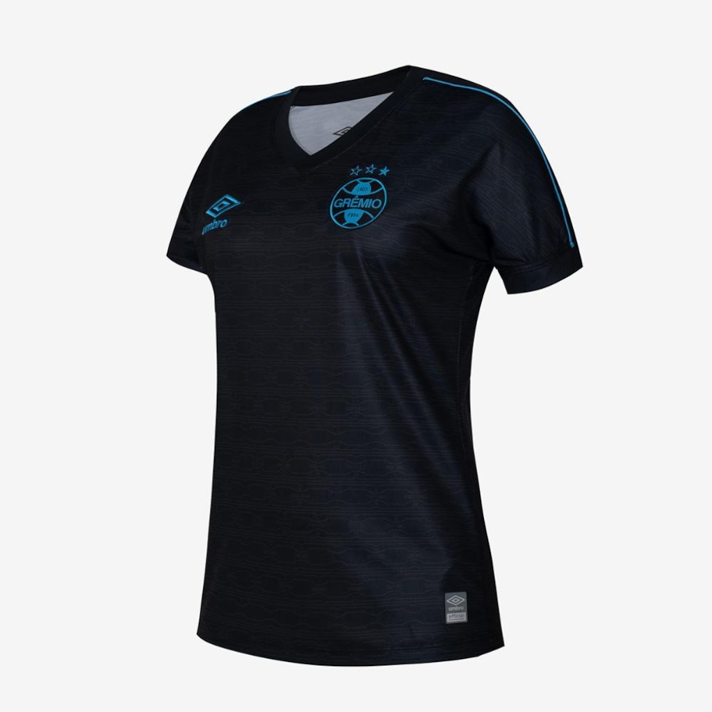 Imagem 2 do produto Camisa do Grêmio Oficial 3 2023 Torcedora Umbro - Feminina