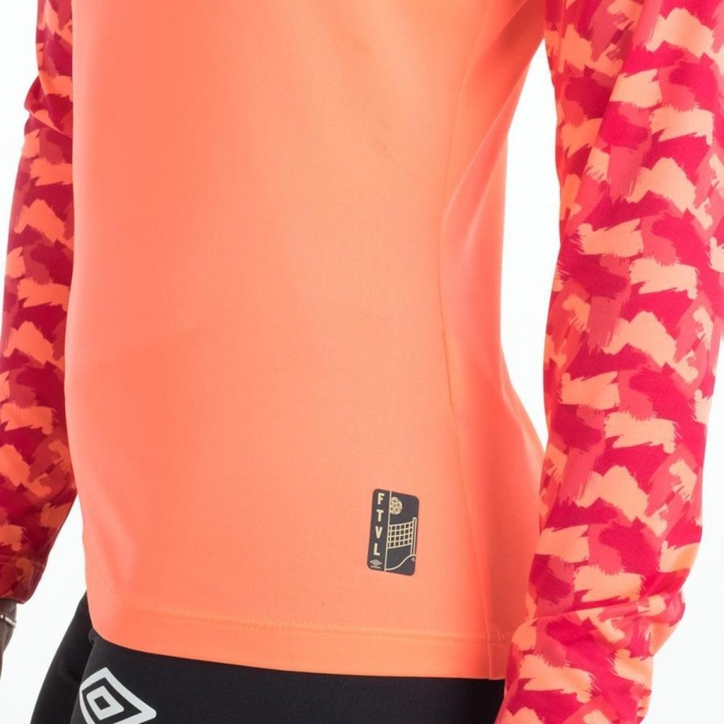 Imagem 5 do produto Camiseta Umbro Manga Longa Futevôlei Graphic C. - Feminina