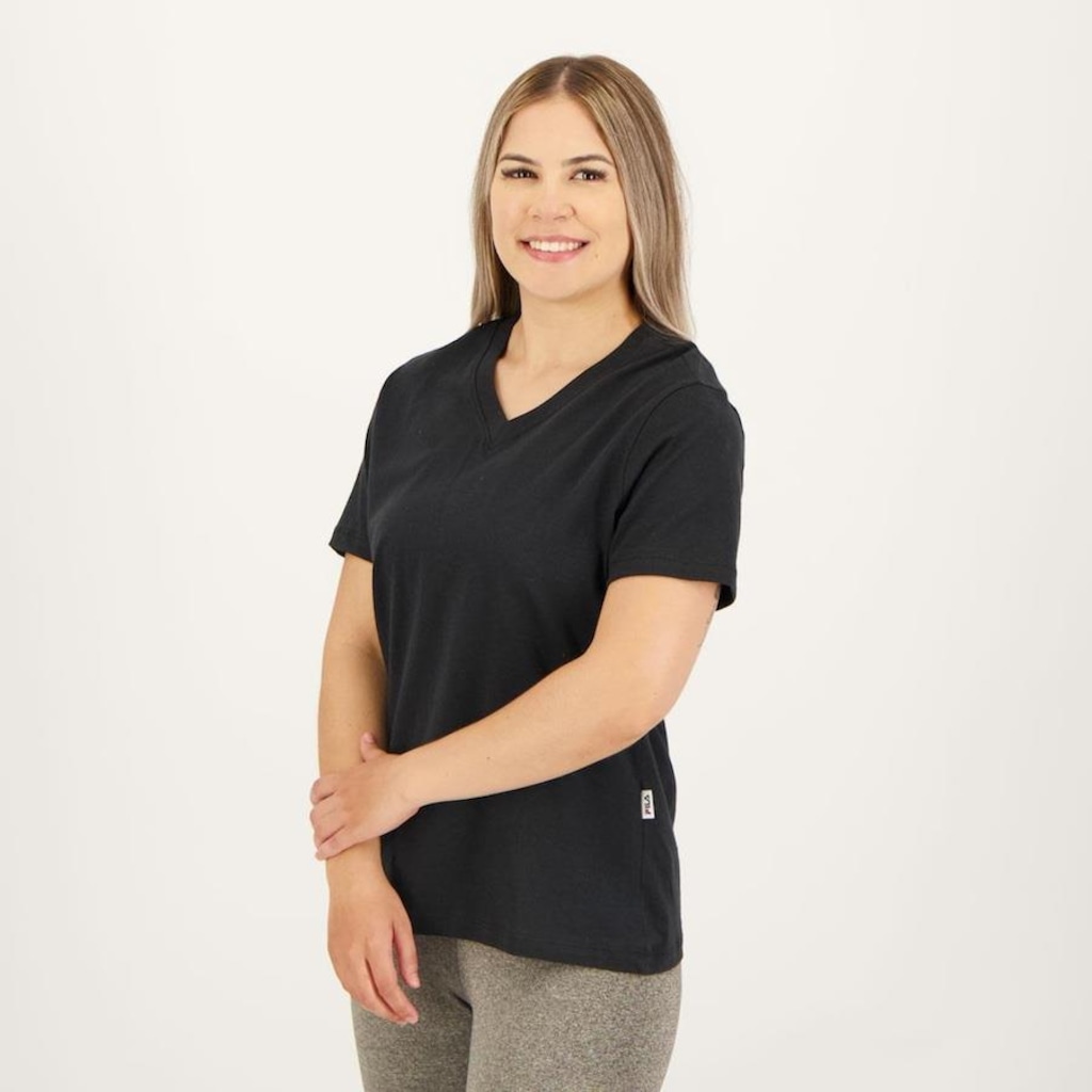 Imagem 2 do produto Camiseta Fila Basic - Feminina