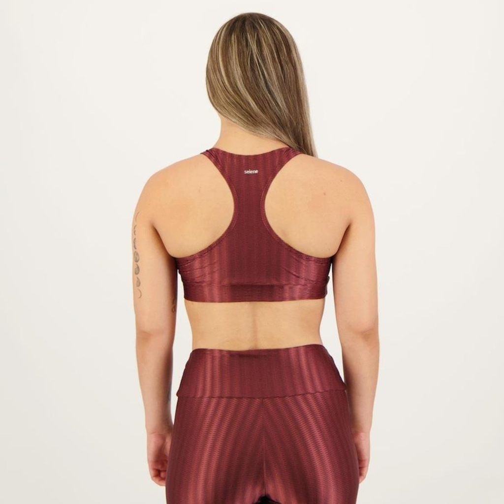Imagem 3 do produto Top Fitness com Bojo Removível Selene 3D - Feminino