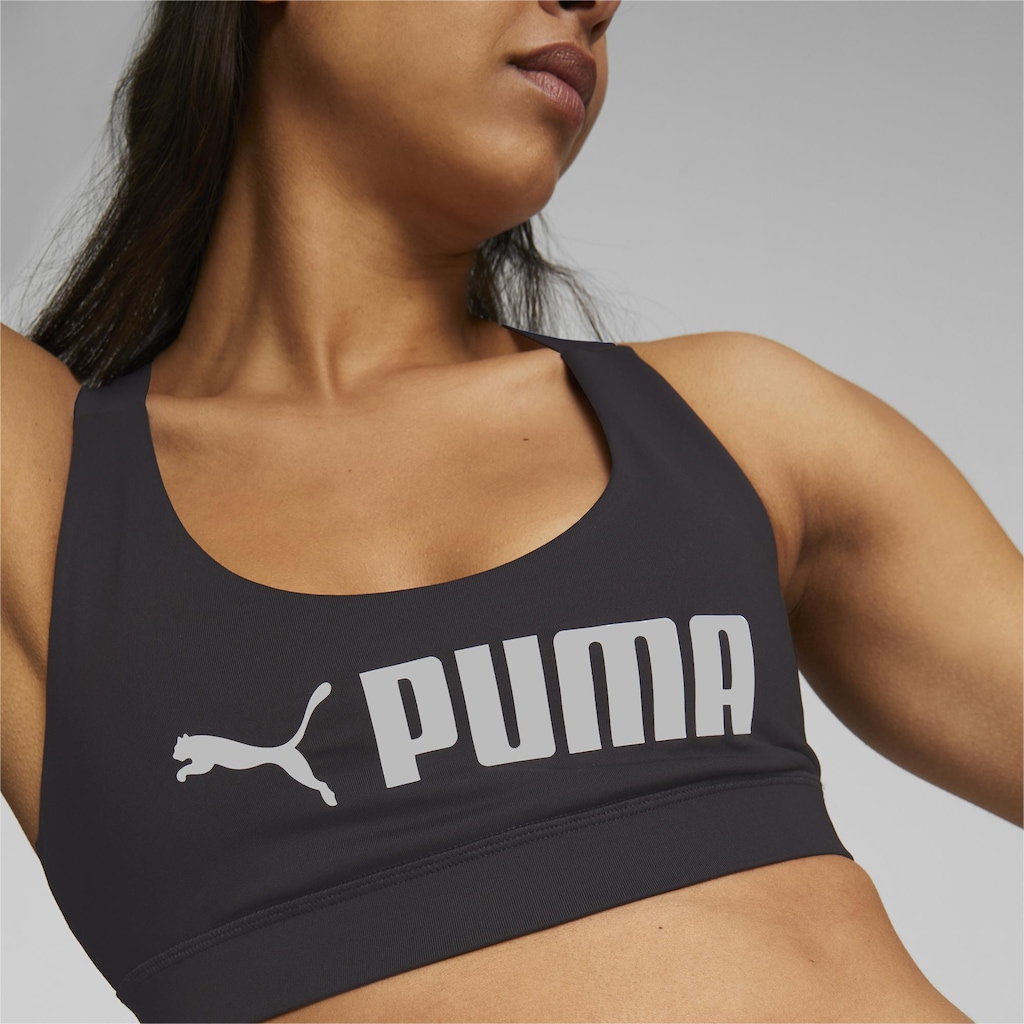 Imagem 2 do produto Top Fitness com Bojo Puma Mid Impact Fit Bra - Feminino
