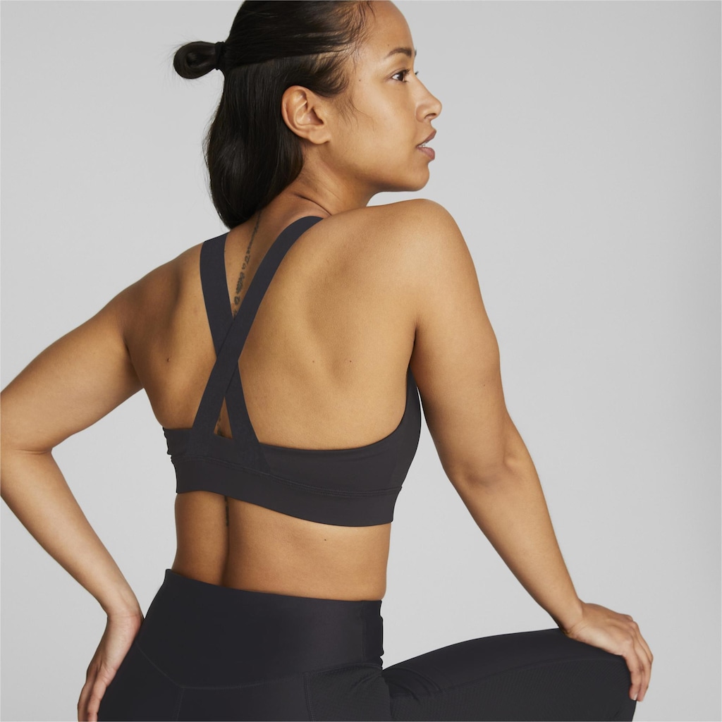 Imagem 3 do produto Top Fitness com Bojo Puma Mid Impact Fit Bra - Feminino