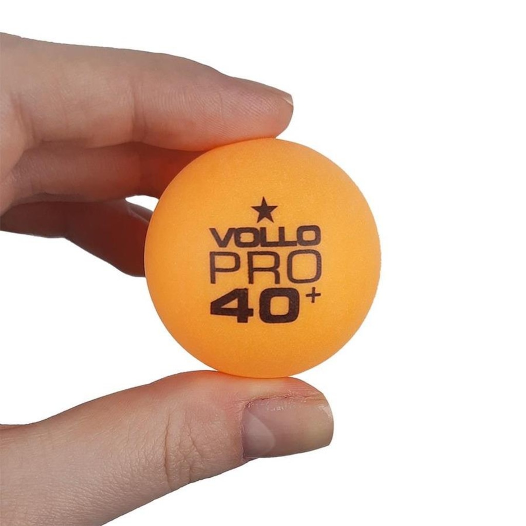 Imagem 2 do produto Bola de Tênis de Mesa Vollo 1 Estrela Pro 40+