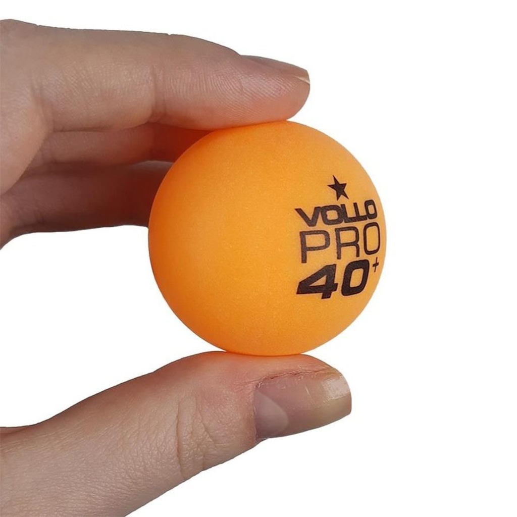 Imagem 3 do produto Bola de Tênis de Mesa Vollo 1 Estrela Pro 40+