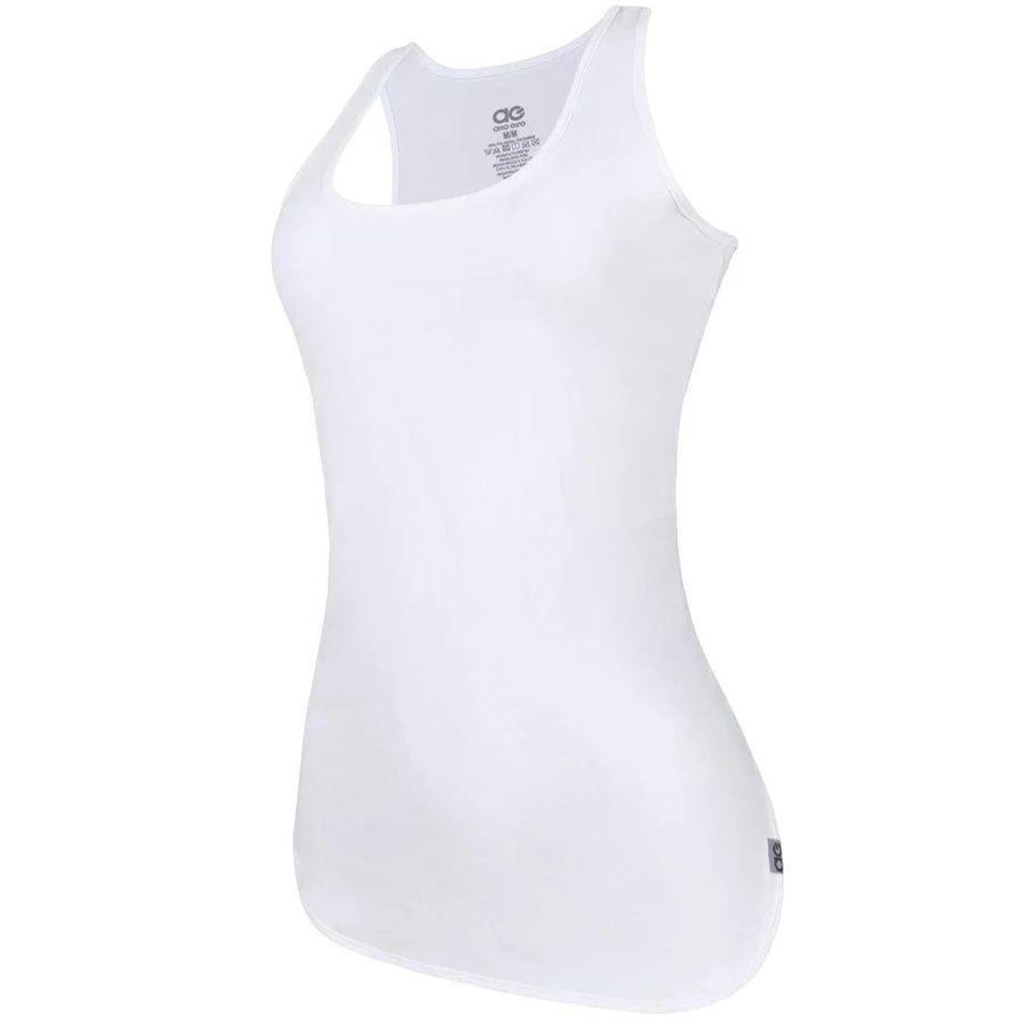 Imagem 2 do produto Camiseta Regata Alto Giro Skin Fit Alongada - Feminina