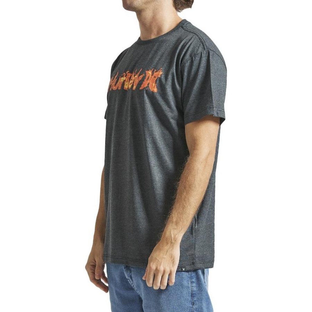 Imagem 3 do produto Camiseta Hurley O&O Fire Sm24 - Masculina