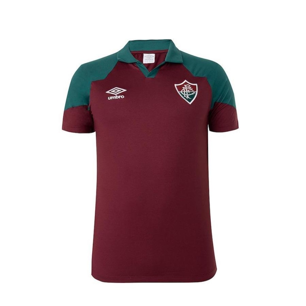 Imagem 1 do produto Camisa Polo do Fluminense 2023 Umbro Viagem - Masculina
