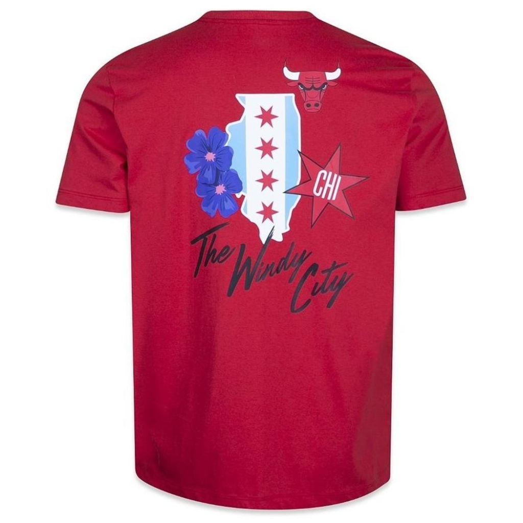 Imagem 2 do produto Camiseta New Era Chicago Bulls Nba Core City Icons - Masculina