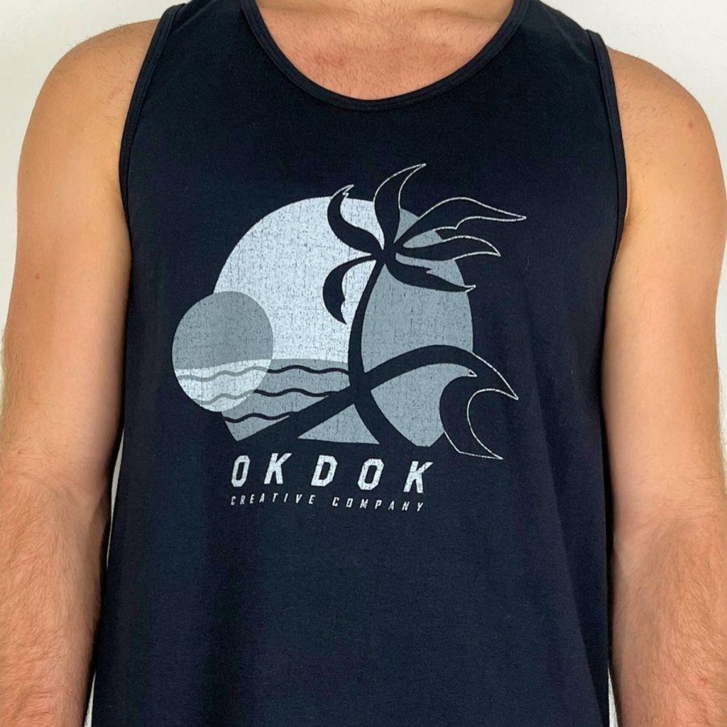 Imagem 2 do produto Camiseta Regata Okdok Basica - Masculina