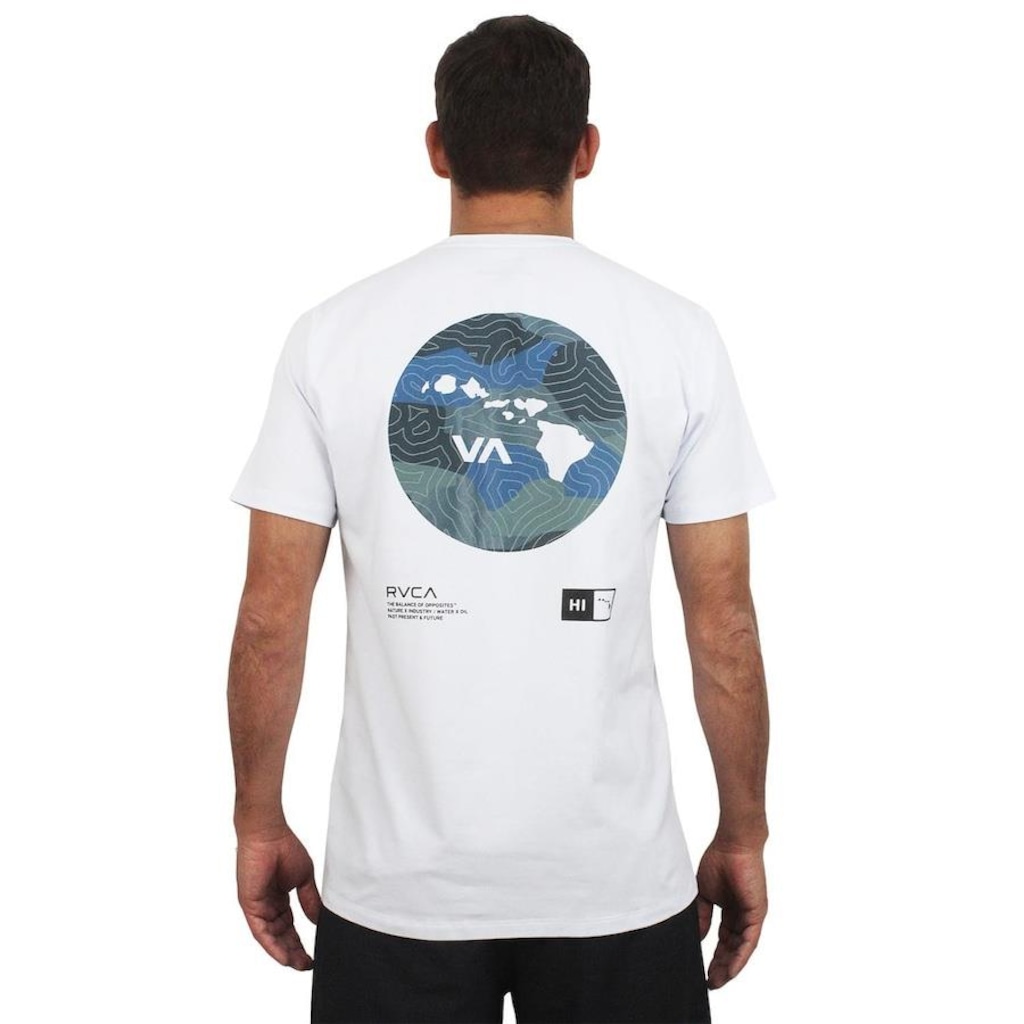 Imagem 2 do produto Camiseta Rvca HawaII Bar Topo Camo - Masculina
