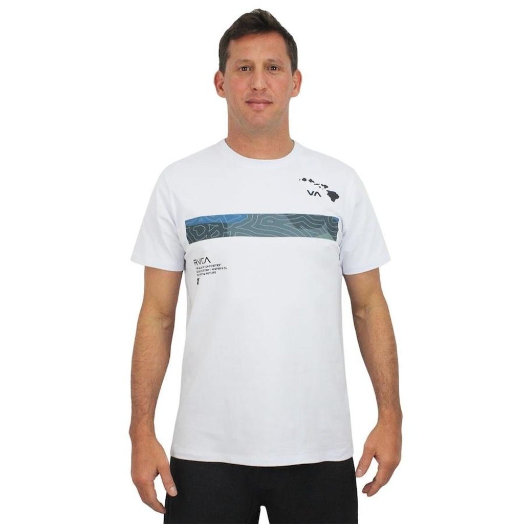 Imagem 3 do produto Camiseta Rvca HawaII Bar Topo Camo - Masculina
