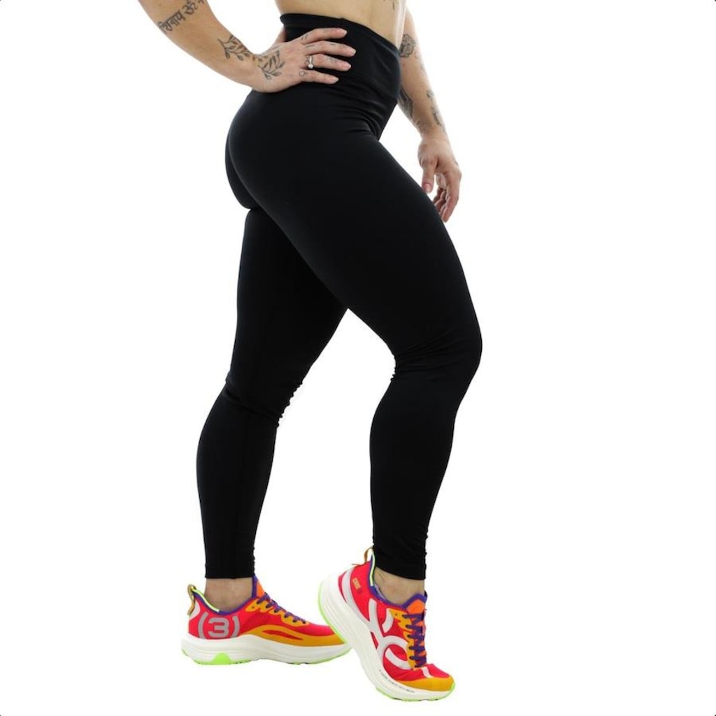 Imagem 3 do produto Calça Legging Fila Flat Life Ii Preta - - Feminina