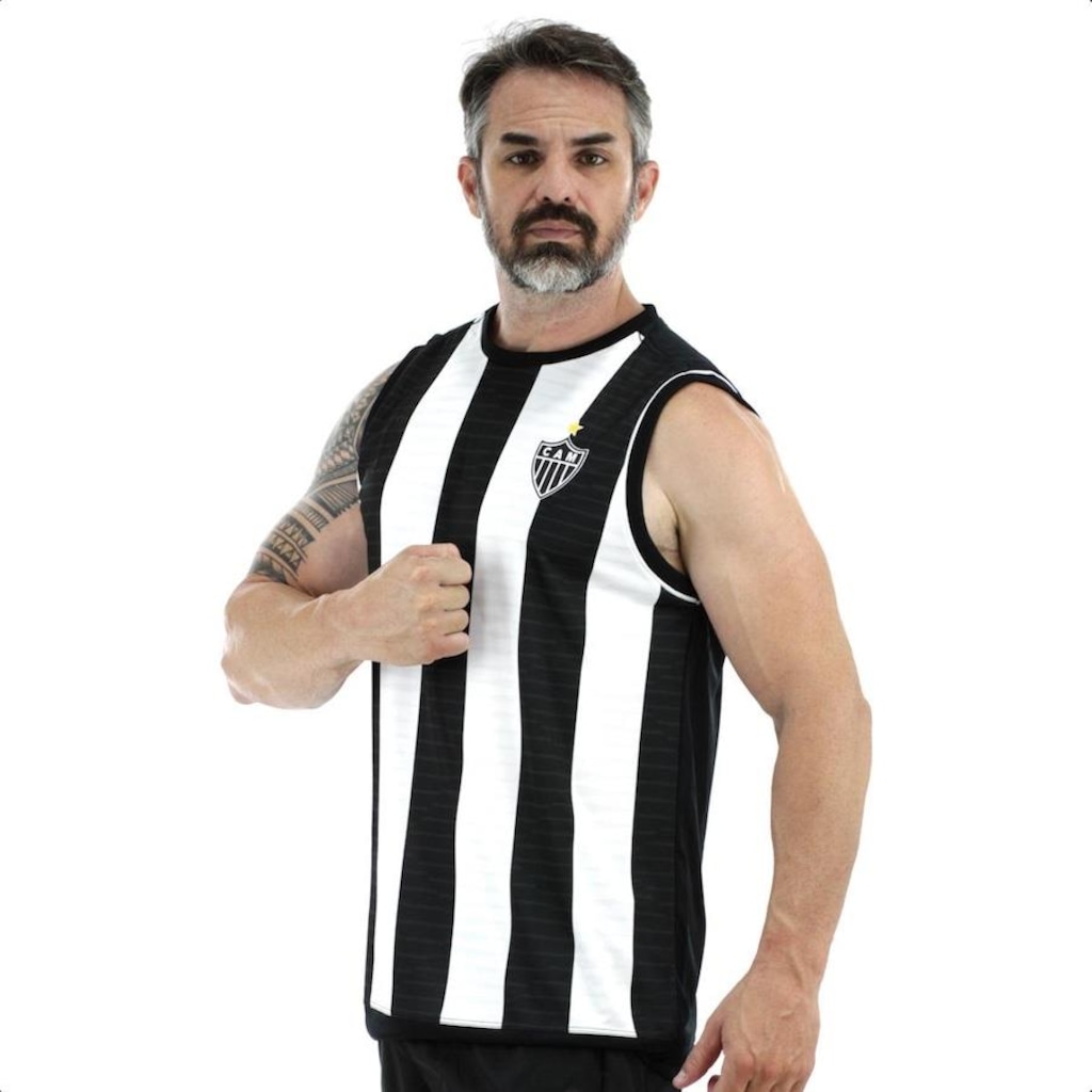 Imagem 2 do produto Camiseta Regata do Atlético-MG Braziline Masculina Division ADT