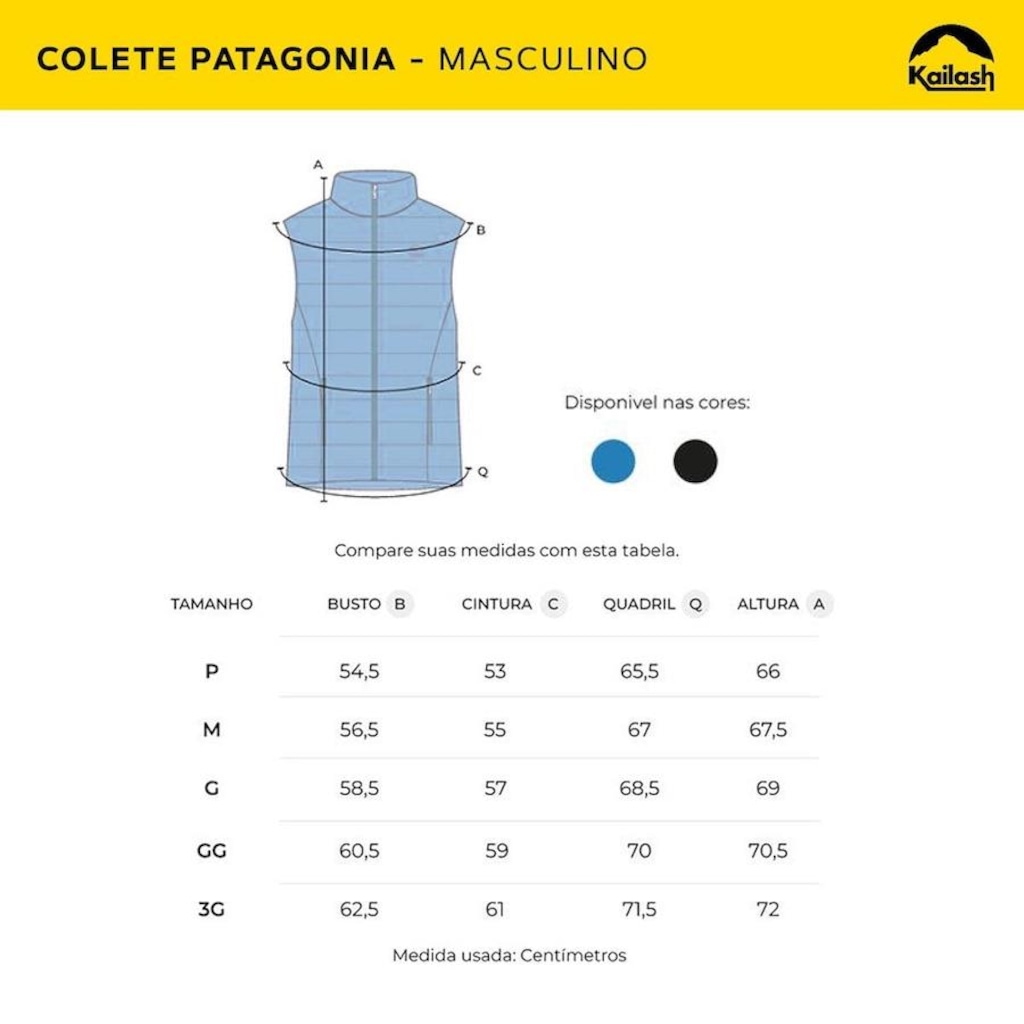 Imagem 3 do produto Colete Puffer Kailash Patagônia - Masculino