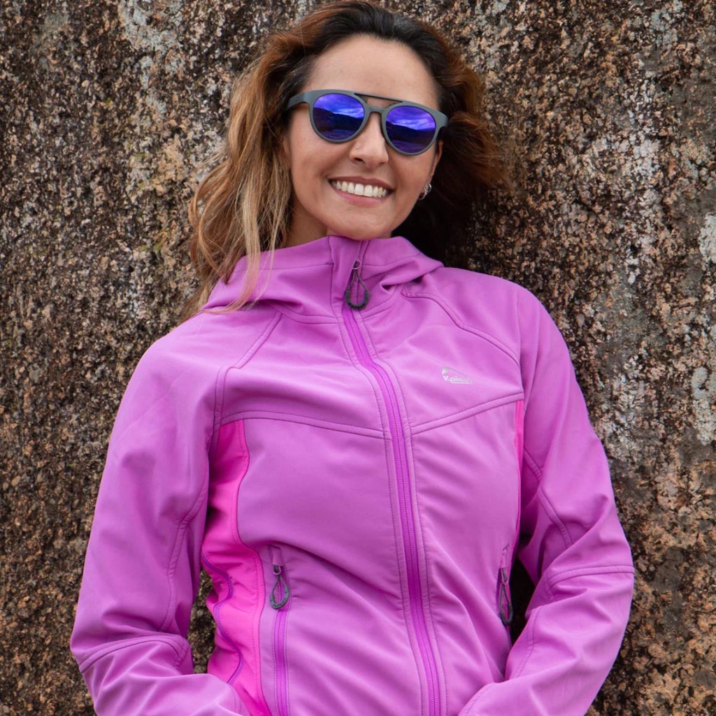 Imagem 3 do produto Jaqueta com Capuz Kailash Softshell Aspen - Feminina