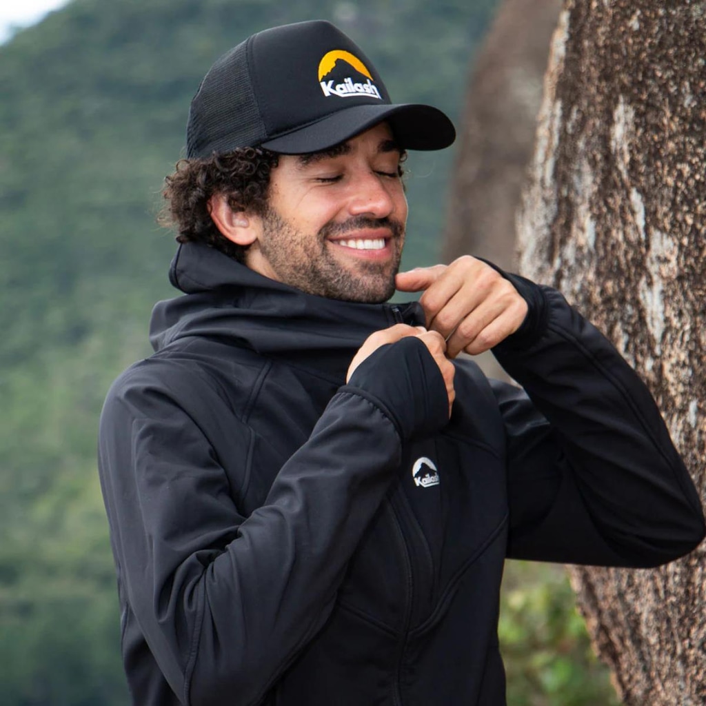 Imagem 5 do produto Jaqueta com Capuz Kailash Softshell Aspen - Masculina