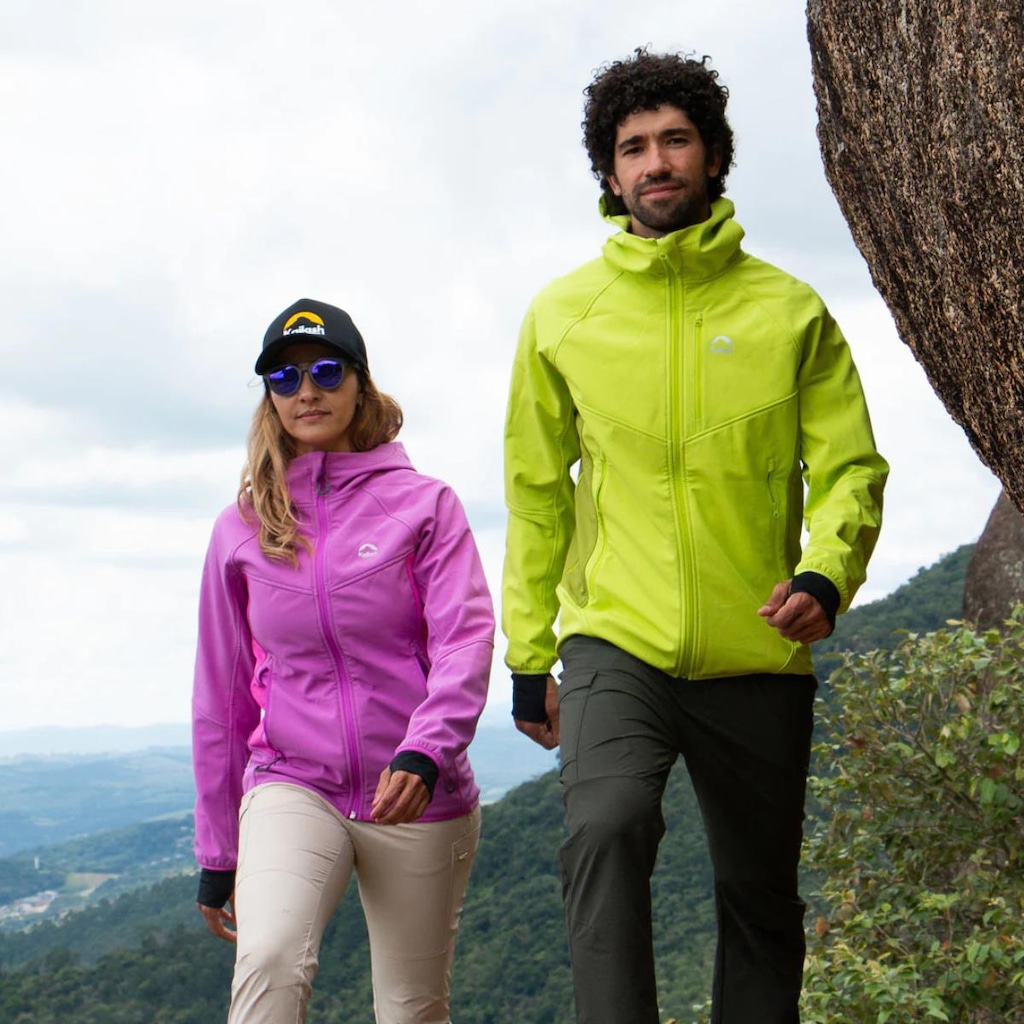 Imagem 3 do produto Jaqueta com Capuz Kailash Softshell Aspen - Masculina