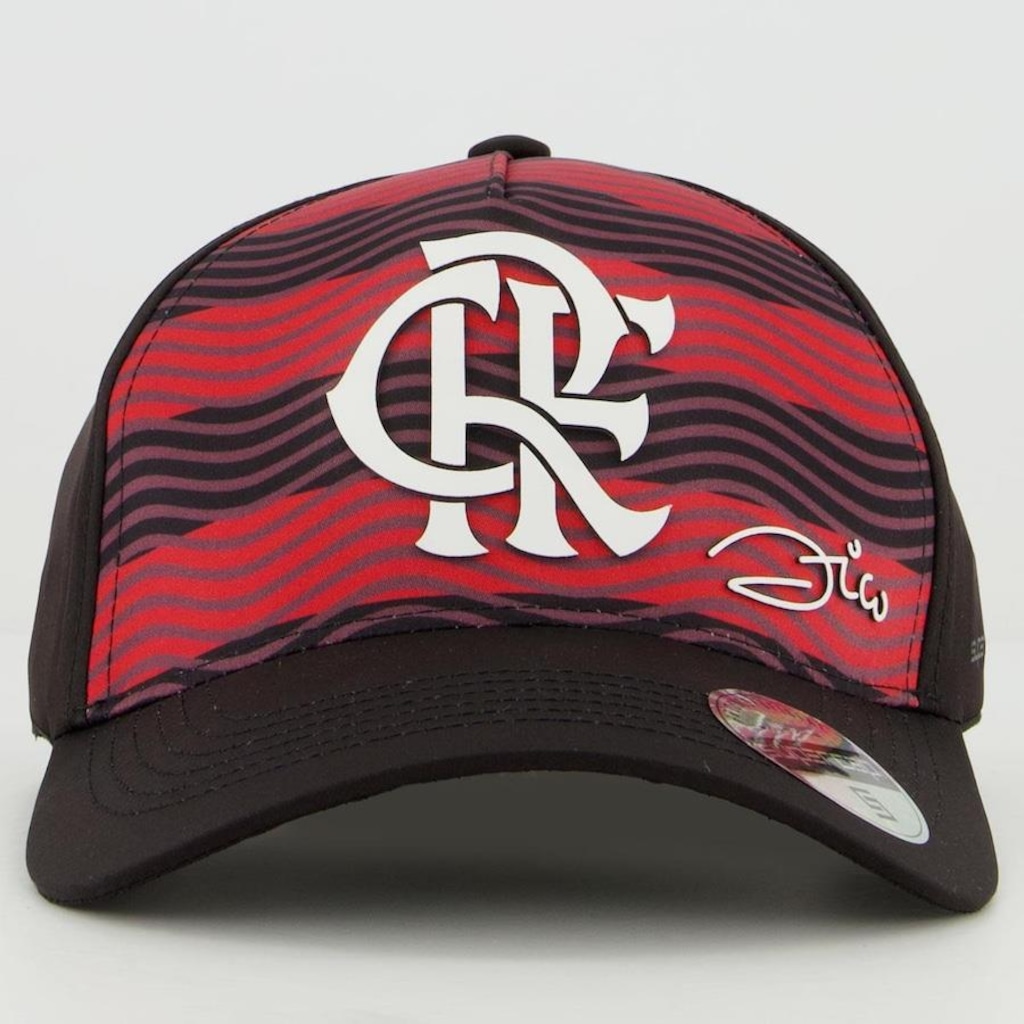 Imagem 2 do produto Boné Aba Curva Flamengo Supercap Zico Americano - Snapback - Adulto