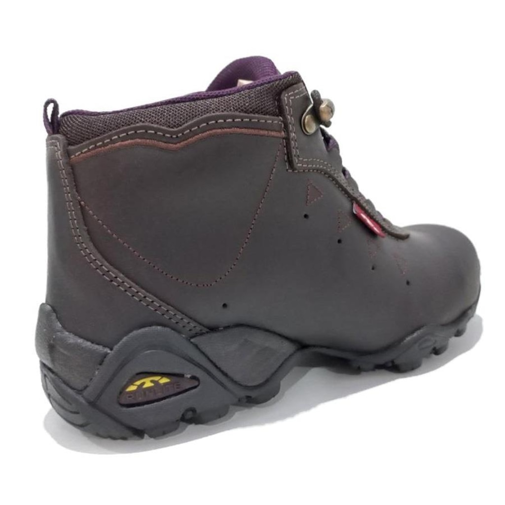 Imagem 4 do produto Bota Bull Terrier Breeze Trilha Burnet e Uva - Feminino