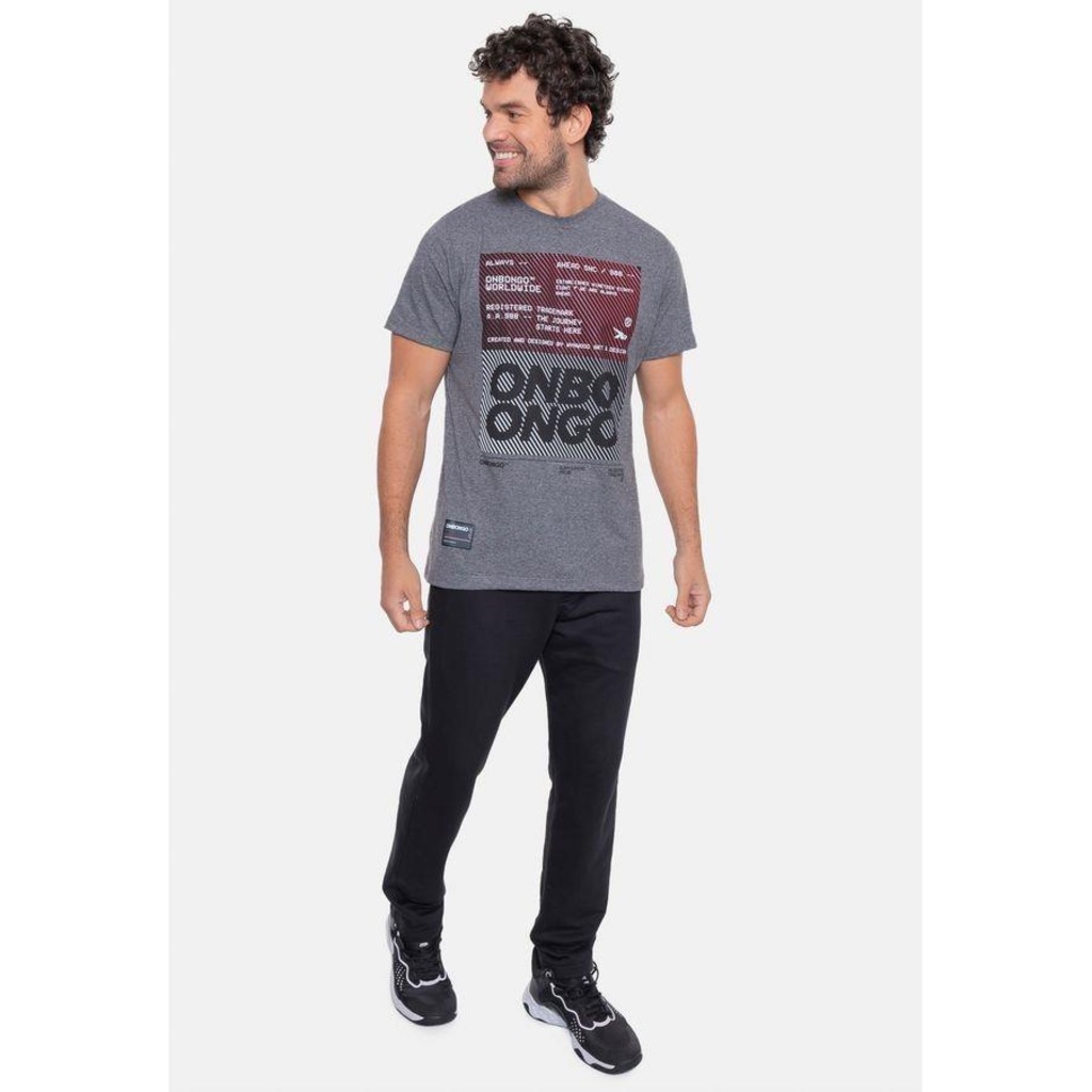 Imagem 5 do produto Camiseta Onbongo Estampada - Masculina