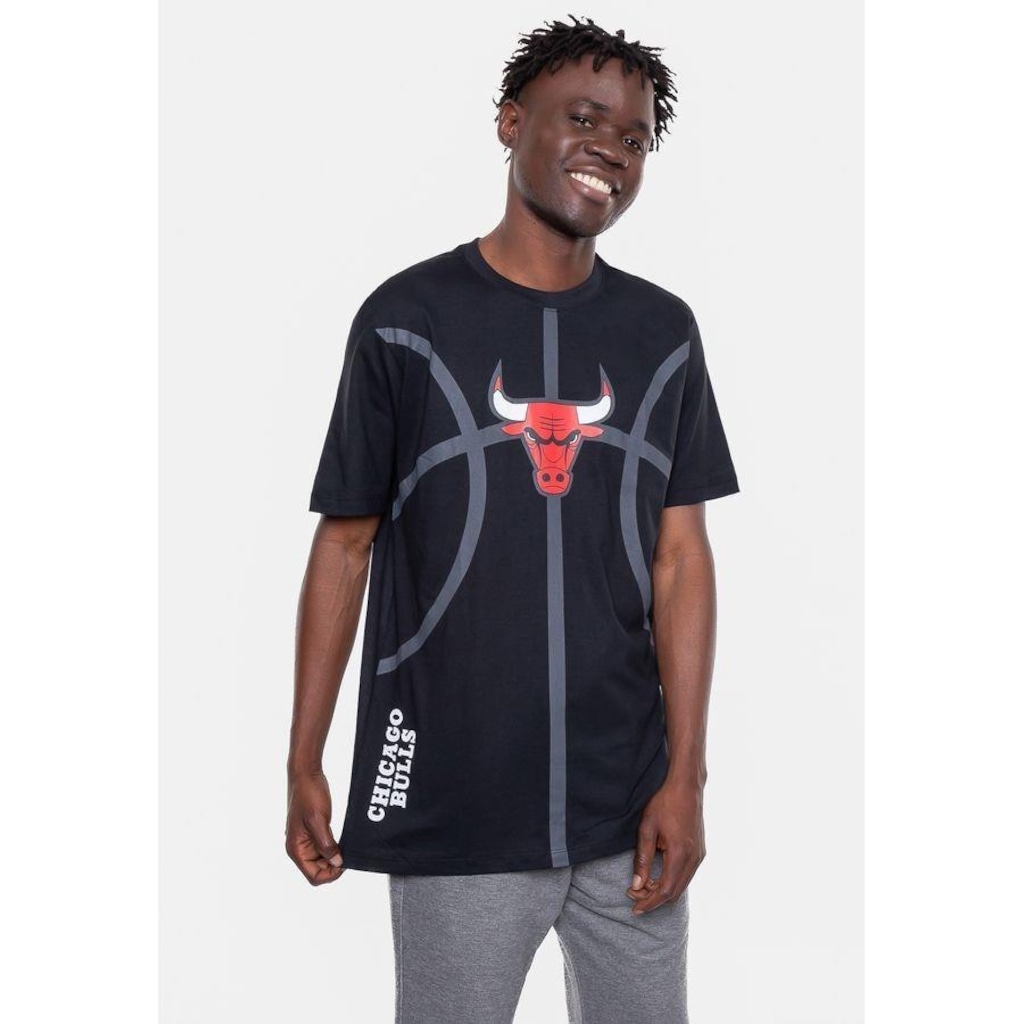Imagem 4 do produto Camiseta NBA We Re Basket Chicago Bulls NBA - Masculina