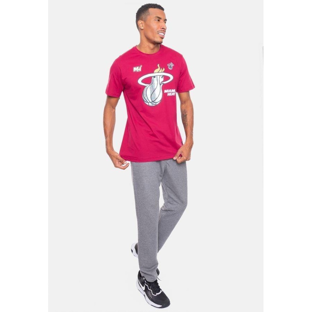 Imagem 5 do produto Camiseta Nba Rainbow Miami Heat Nba - Masculina