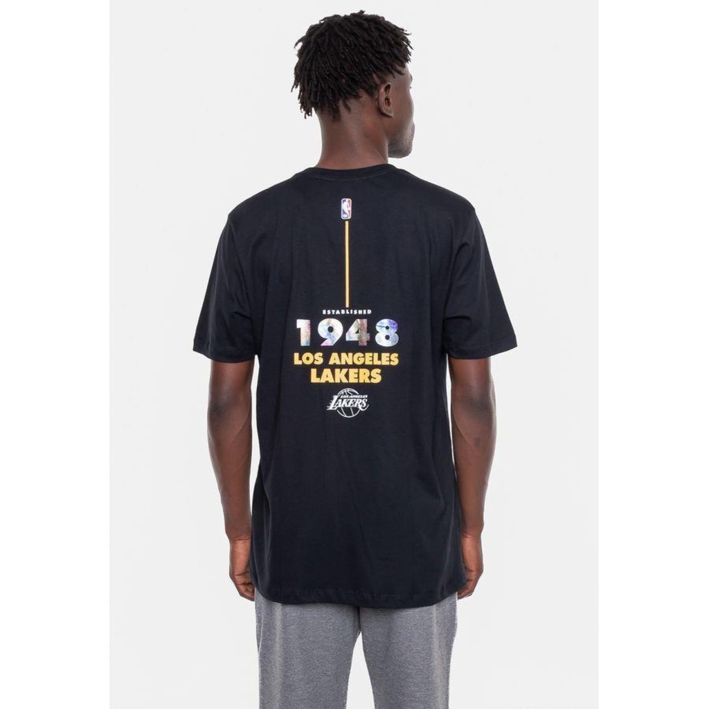 Imagem 2 do produto Camiseta Nba Oil Color Los Angeles Lakers Nba - Masculina