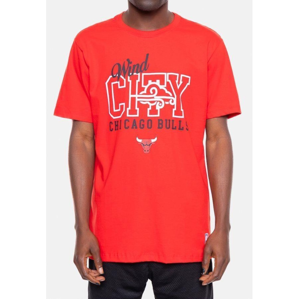 Imagem 3 do produto Camiseta NBA Postcard Chicago Bulls NBA - Masculina