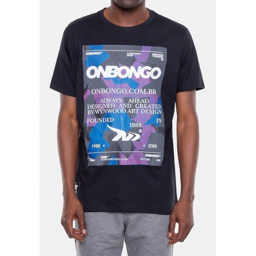 Imagem 3 do produto Camiseta Onbongo Camo - Masculina