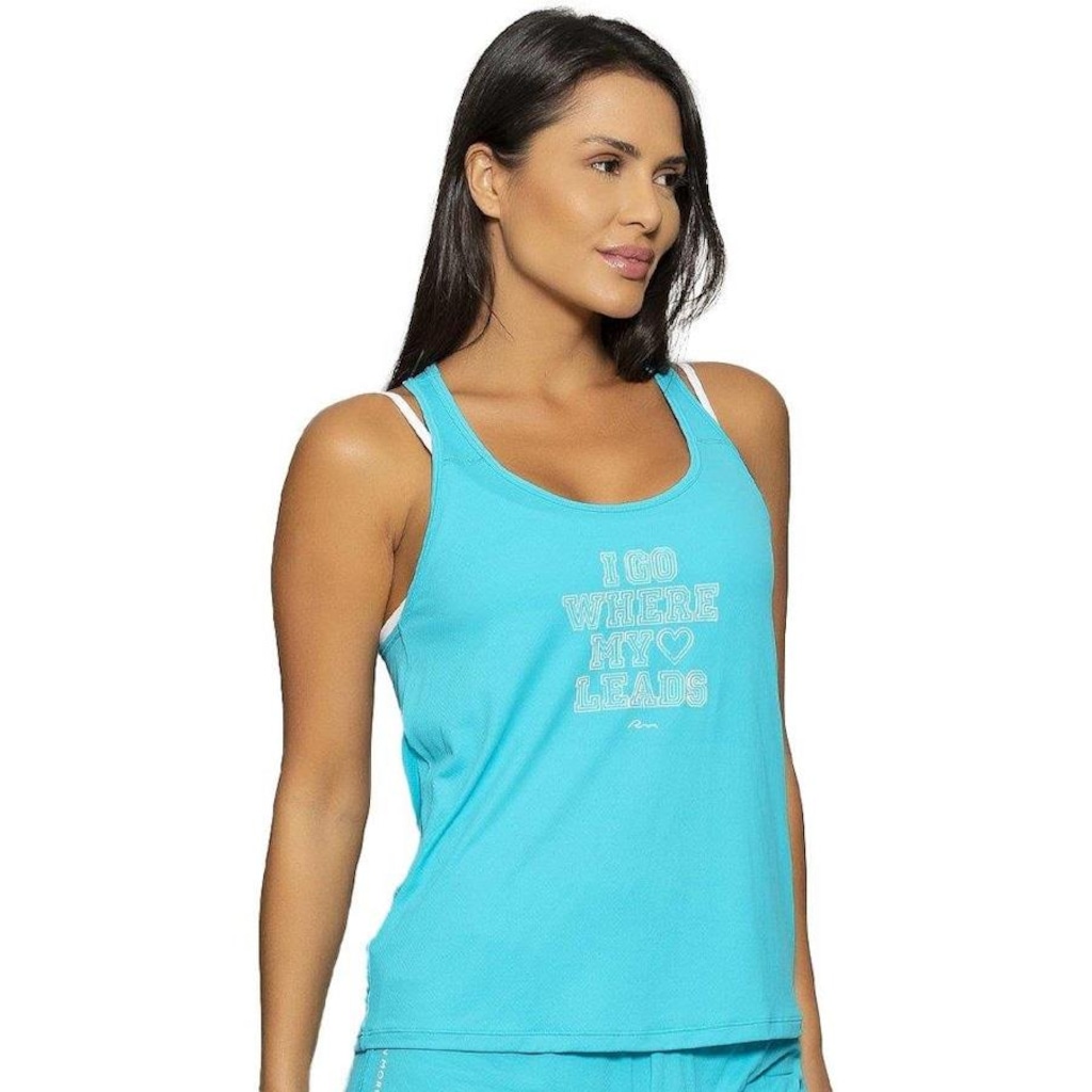 Imagem 3 do produto Camiseta Regata Run More Running - Feminina