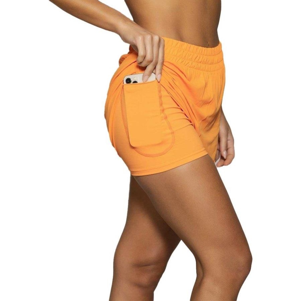 Imagem 3 do produto Shorts 2 em 1 Run More Running - Feminino