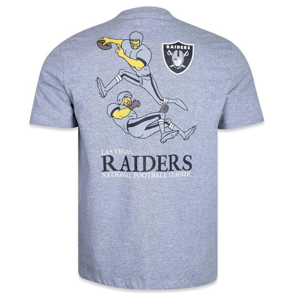 Imagem 2 do produto Camiseta New Era Nfl Las Vegas Raiders Freetyle - Masculina
