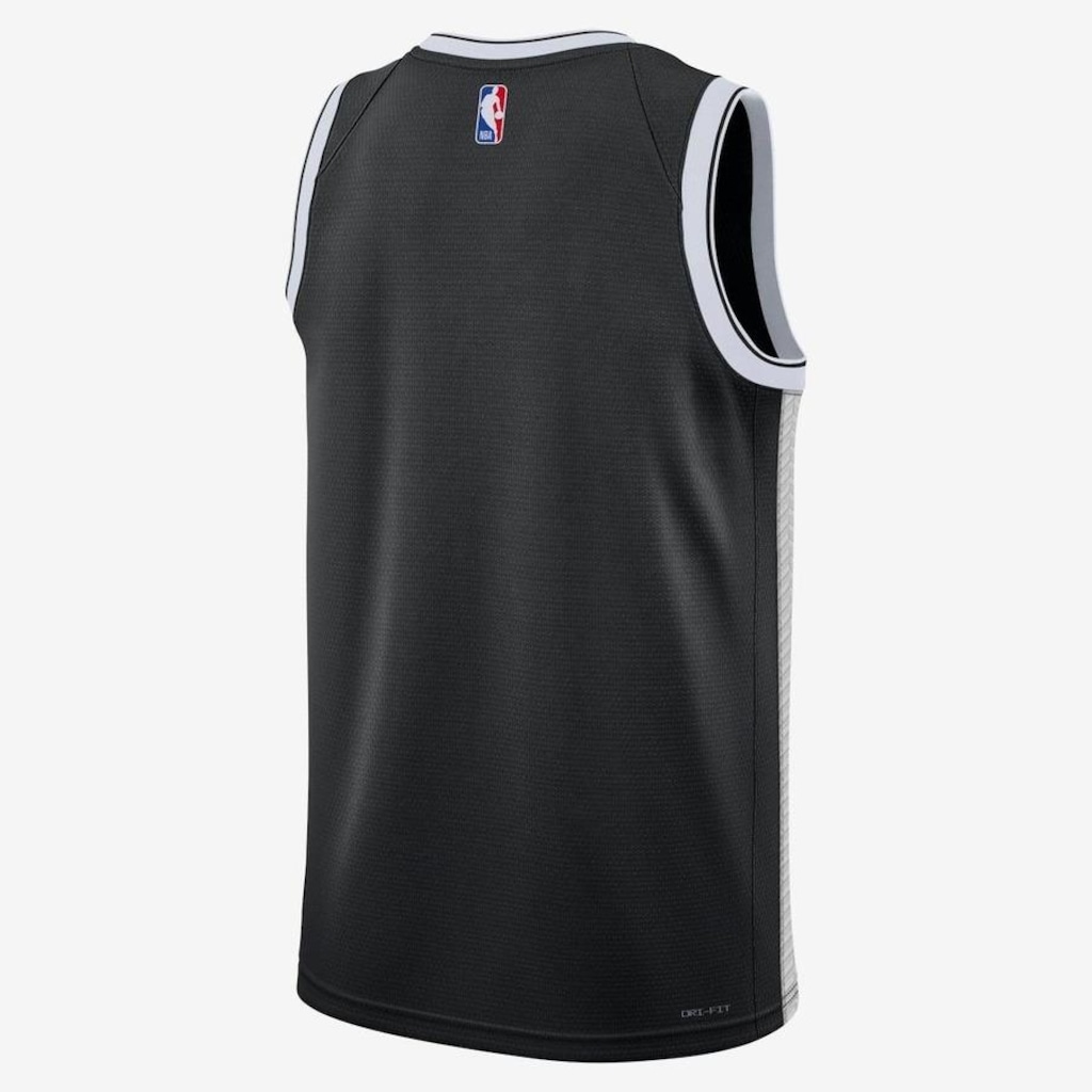 Imagem 2 do produto Camiseta Regata Nike Brooklyn Nets Icon Edition 2023/24 - Masculina