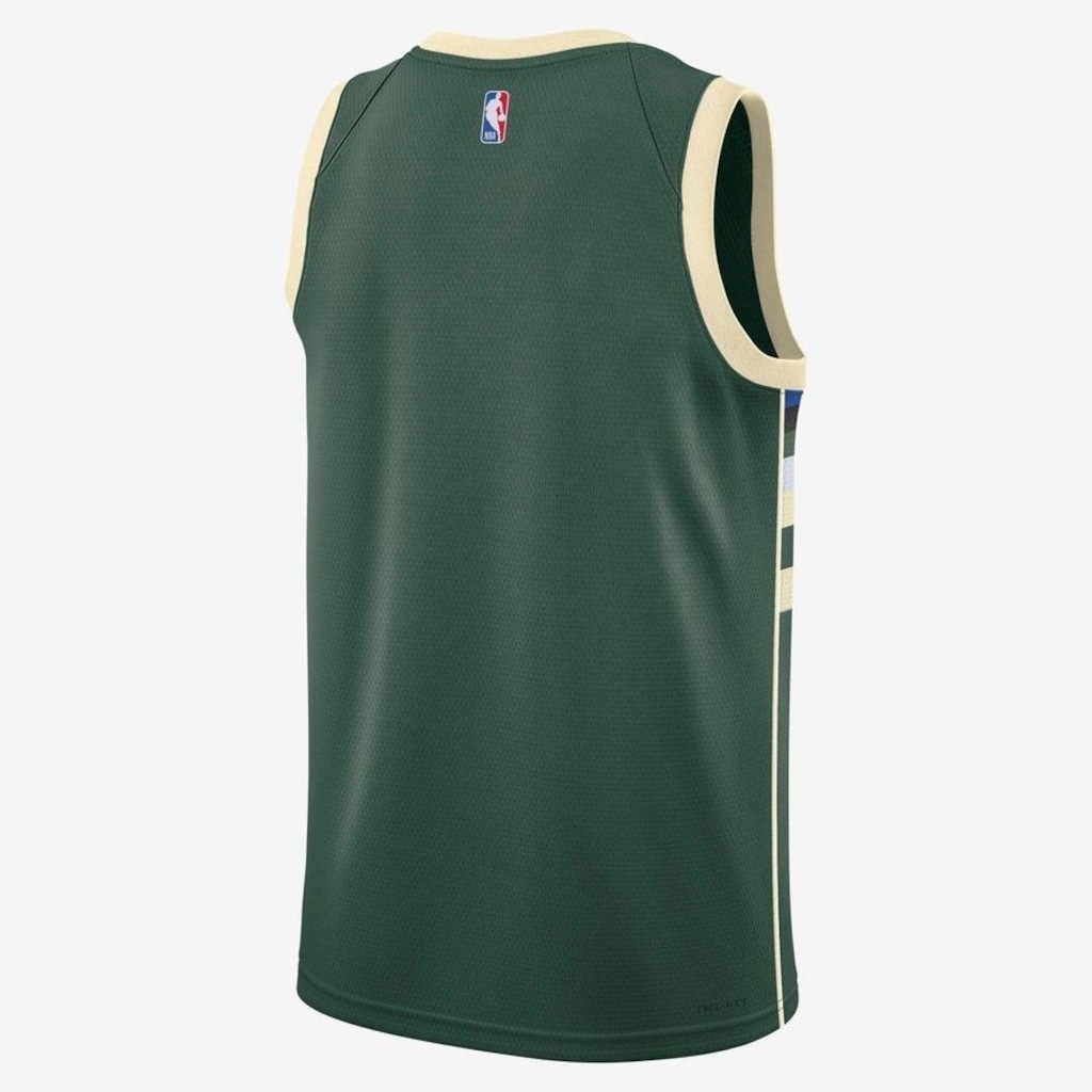 Imagem 2 do produto Camiseta Regata Nike Milwaukee Bucks Icon Edition 2023/24 - Masculina