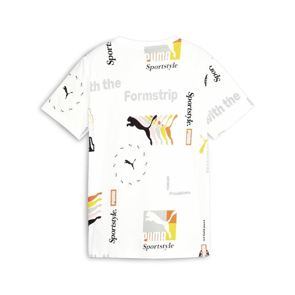 Imagem 2 do produto Camiseta Puma Classics Brand Love Printed - Infantil