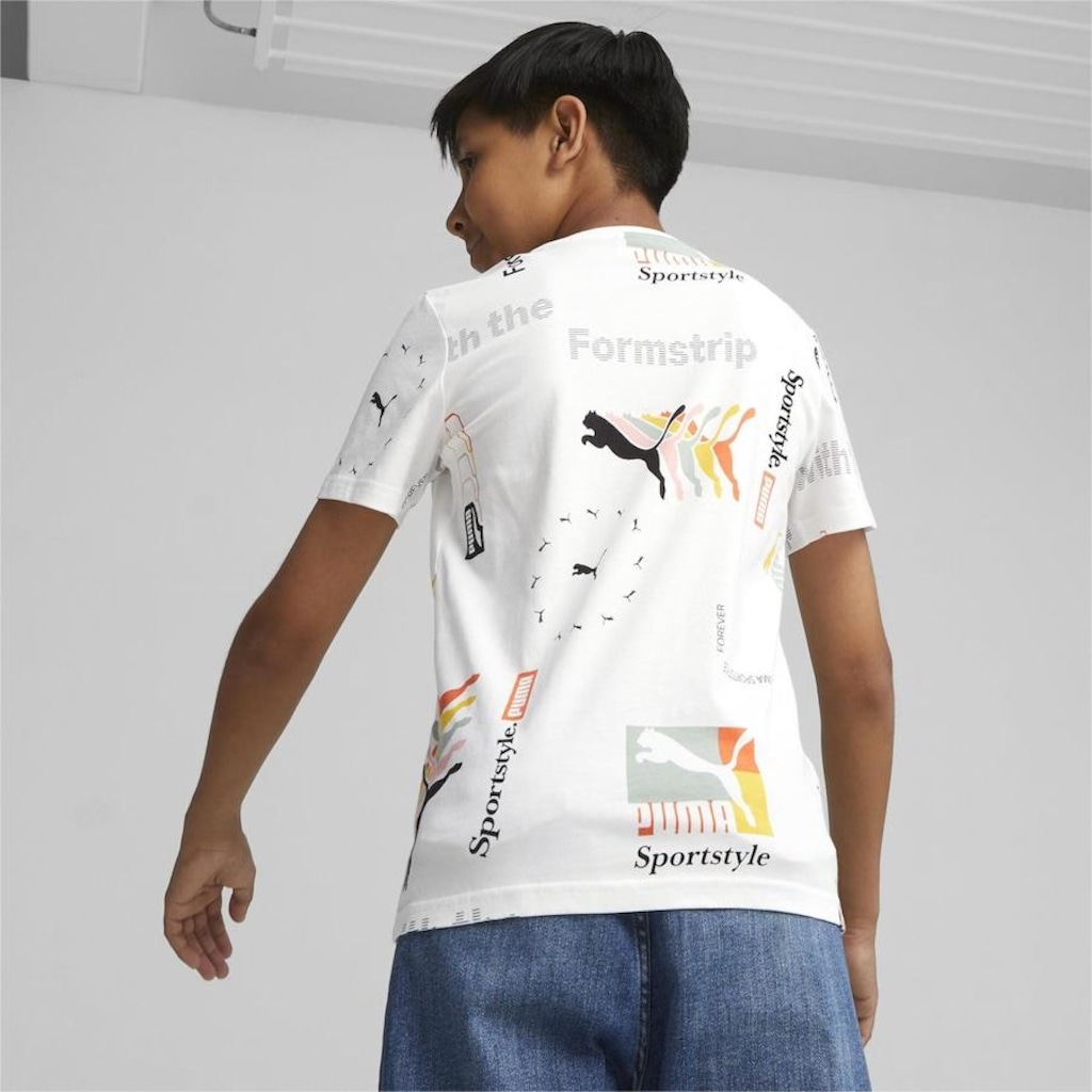 Imagem 5 do produto Camiseta Puma Classics Brand Love Printed - Infantil