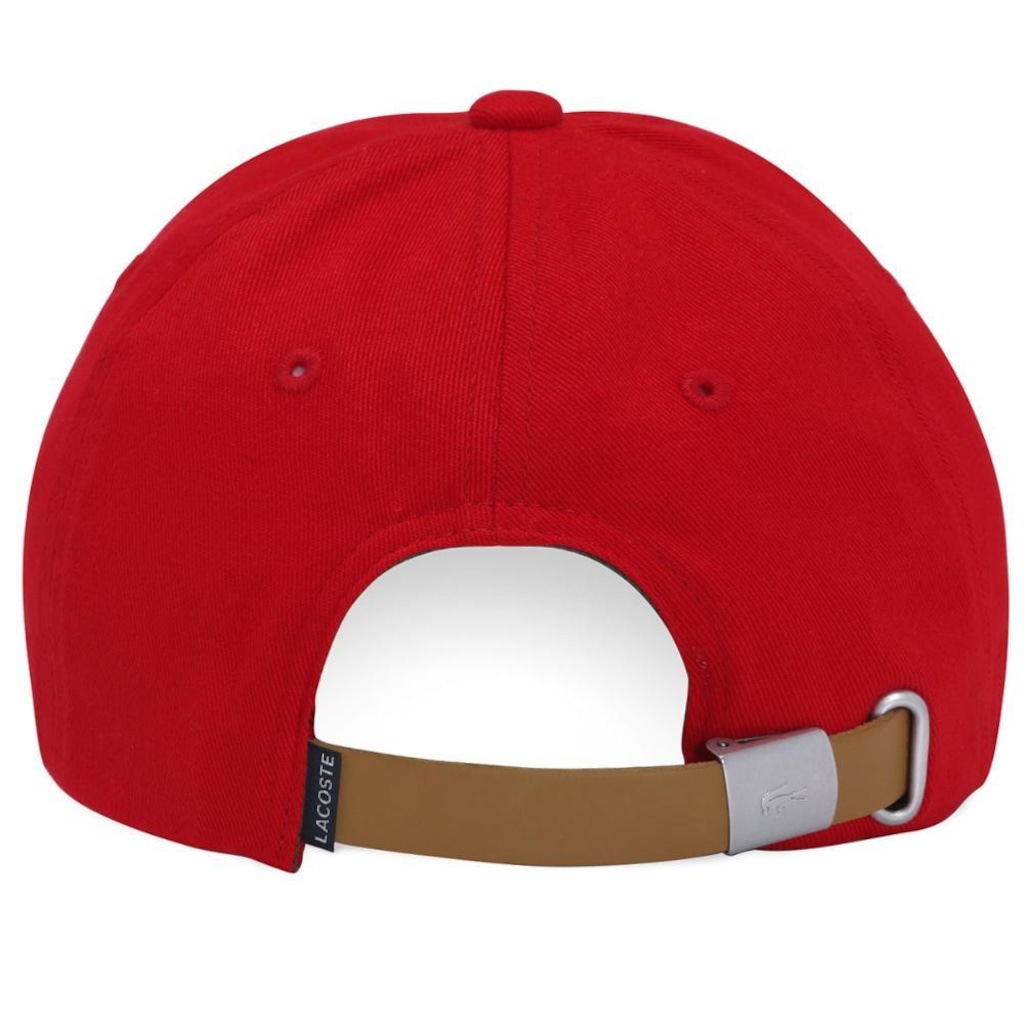 Imagem 4 do produto Boné Lacoste Algodão Rk8671 - Strapback - Adulto