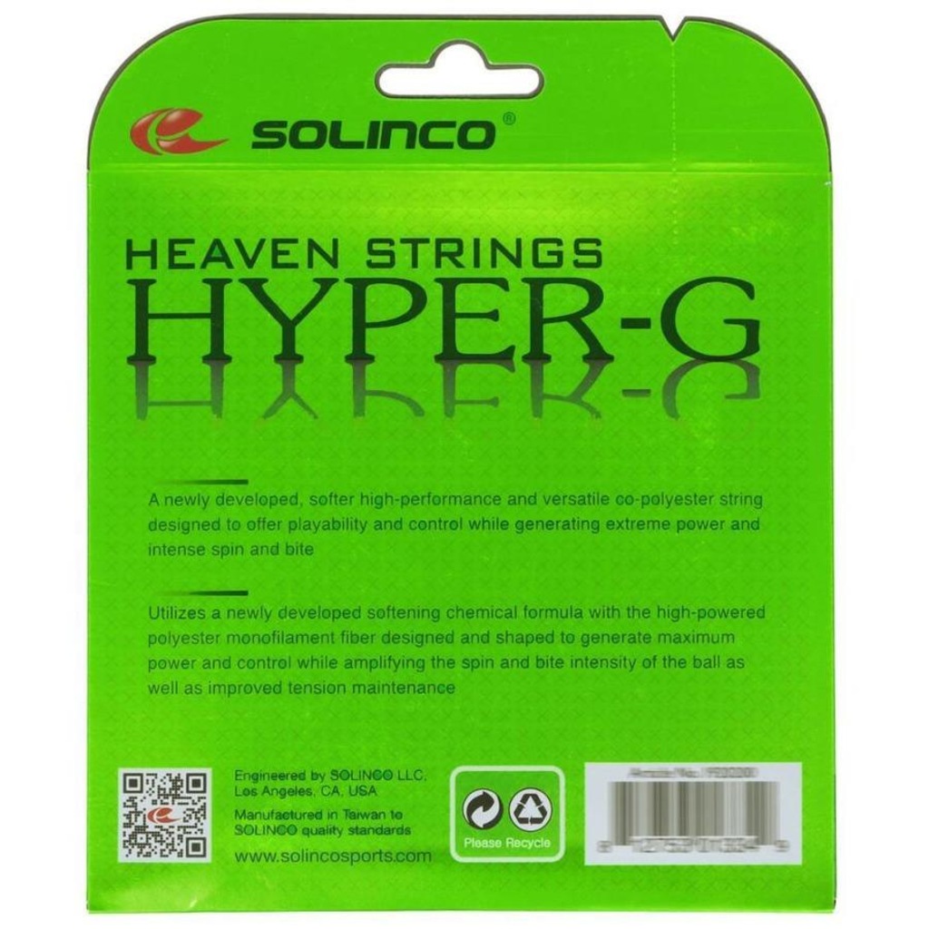 Imagem 3 do produto Corda Solinco Hyper G Soft 18L 1.15Mm - Set Individual