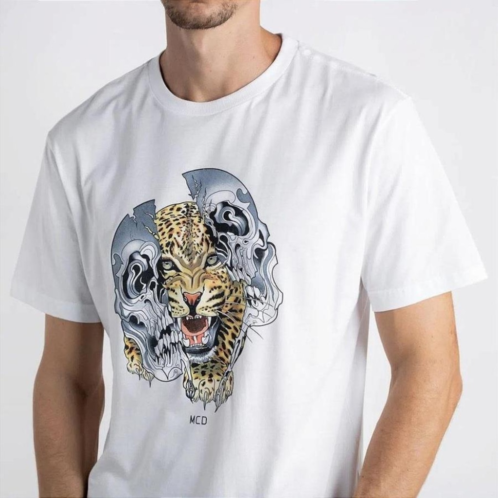 Imagem 2 do produto Camiseta Mcd Regular Onça Caveira - Masculina