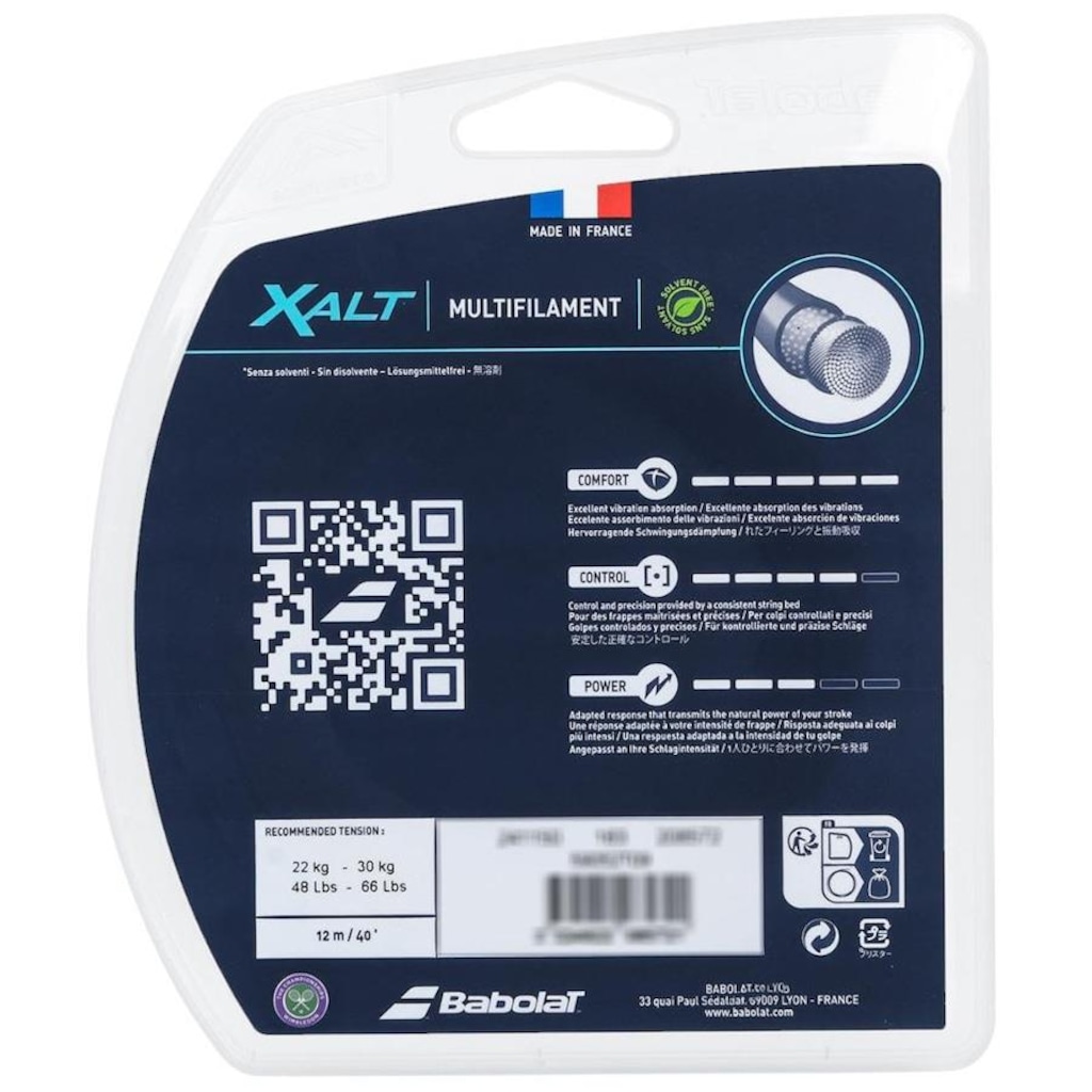 Imagem 3 do produto Corda Babolat Xalt 16L 1.30Mm Set Individual