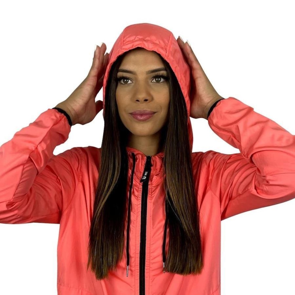Imagem 3 do produto Jaqueta Corta Vento com Capuz WSS Bike Ii - Feminina