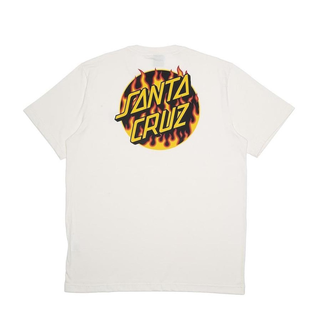 Imagem 2 do produto Camiseta Santa Cruz Thrasher Flame Dot Ss - Masculina