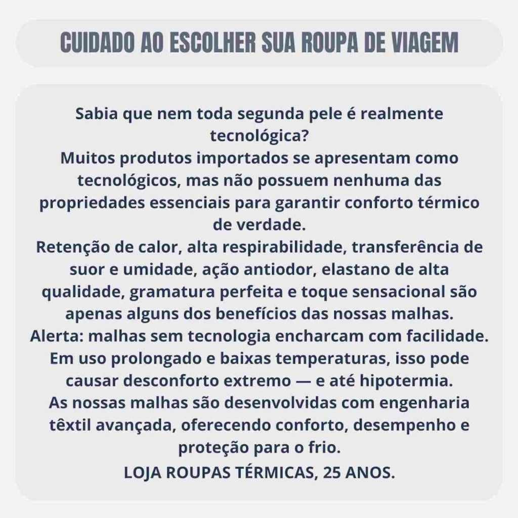 Imagem 3 do produto Camiseta Manga Longa Térmica Roupas Térmicas Segunda Pele - Feminina